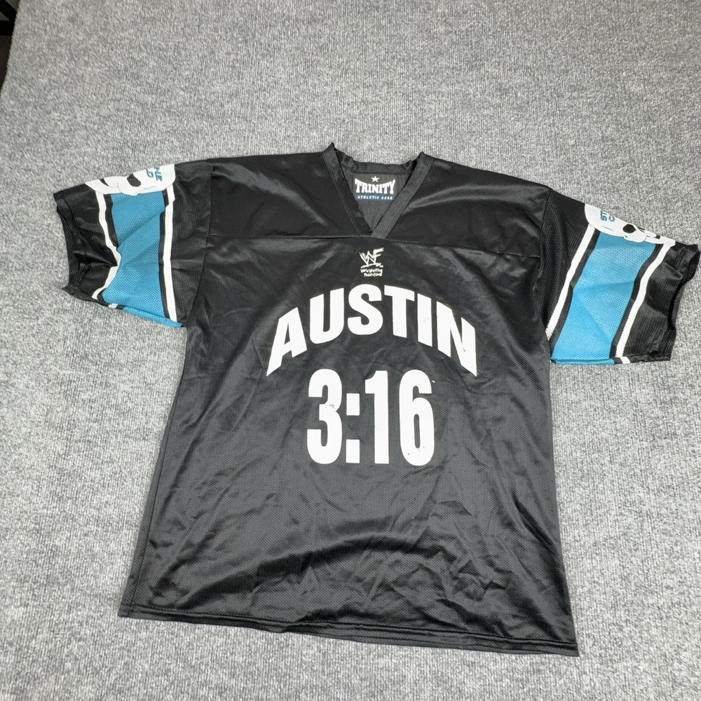 Vintage Stone Cold Steve Austin Shirt Mens Large WWF Wrestling 3:16‎ Trinity